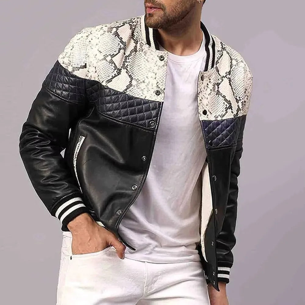 Colter | Men’s Stand-Collar Bomber Jacket