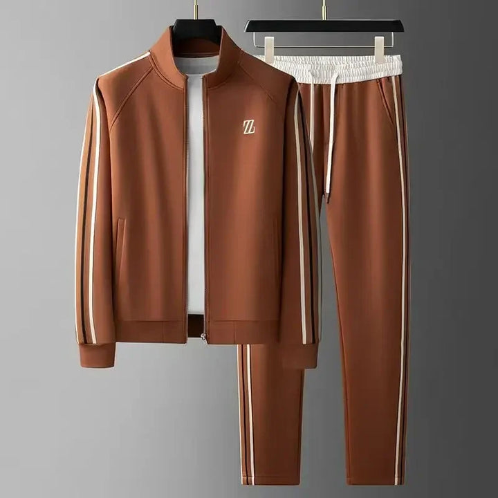 Back view of comfortable women's matching tracksuit set for casual wear