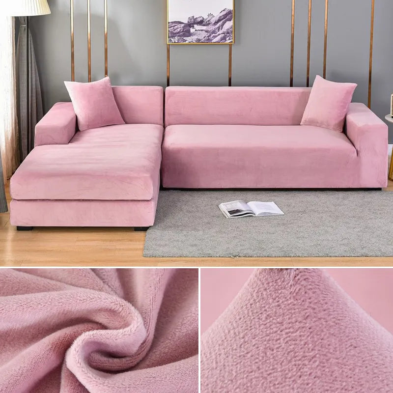 Durable sofa slipcover material resistant to pet claws and daily wear