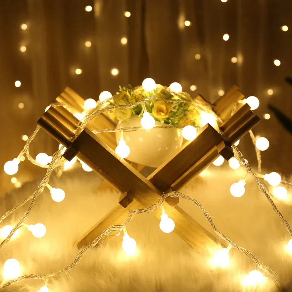 TwinkleOrb warm white LED fairy string lights USB powered for bedroom lighting and home decor