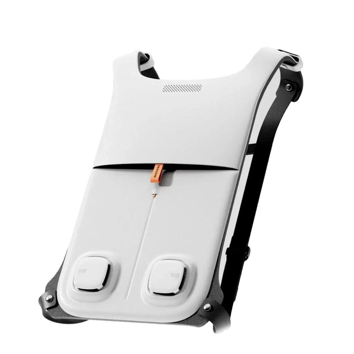 Side angle of the lightweight summer cooling vest demonstrating the comfortable fit