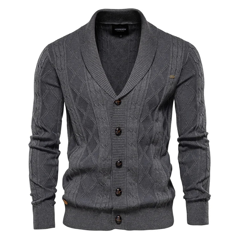 Hendrix | Men’s Cable Knit Cardigan