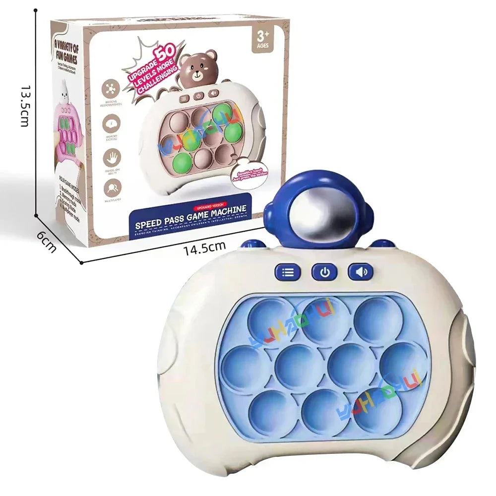 Compact light-up desk toy designed for focus and relaxation