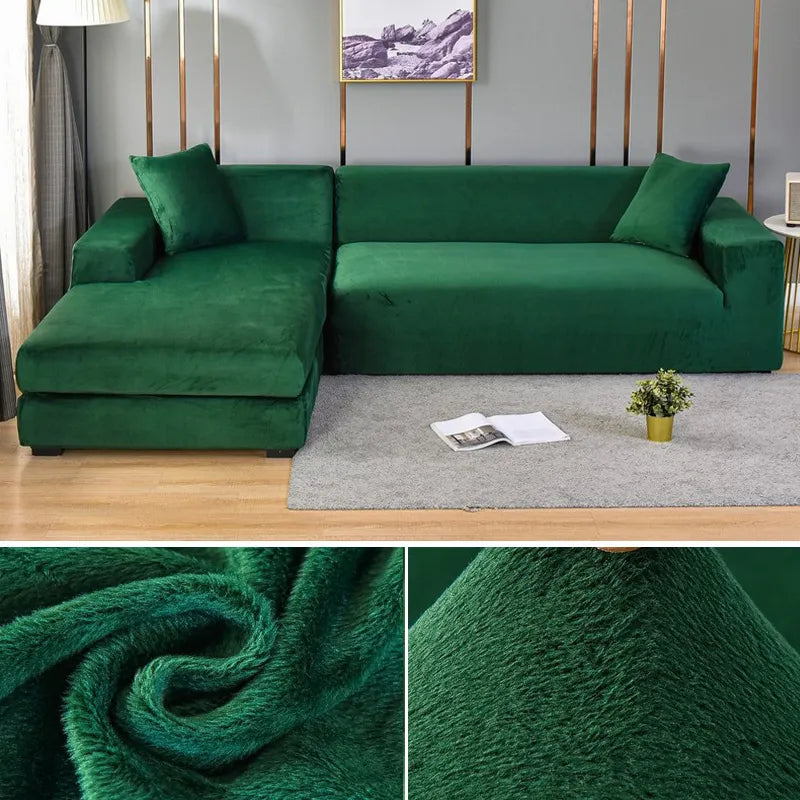 Water resistant stretch couch protector guarding against accidental spills