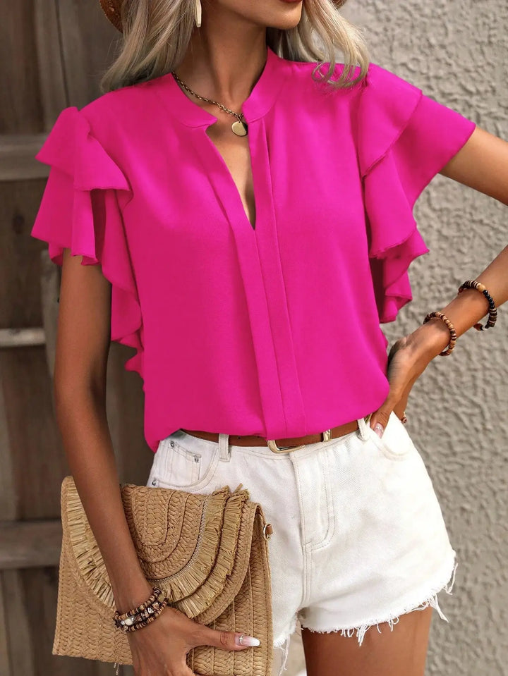 Full outfit inspiration featuring the versatile office wear top