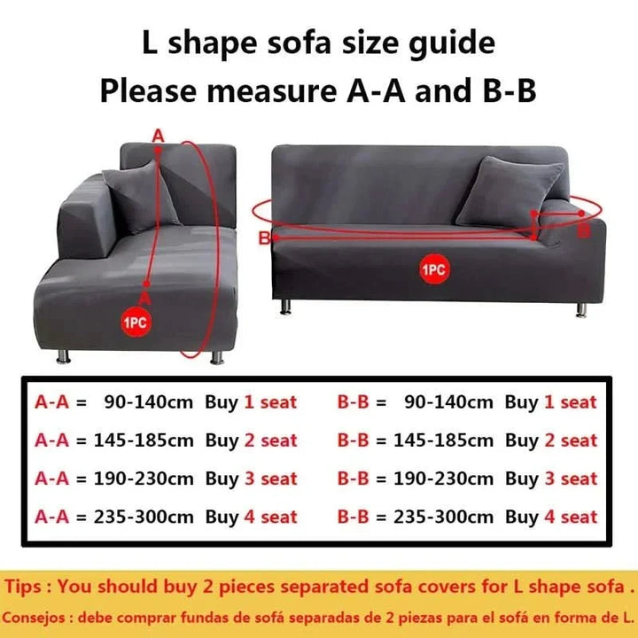 Alternative angle of the durable furniture protector highlighting its soft textured fabric