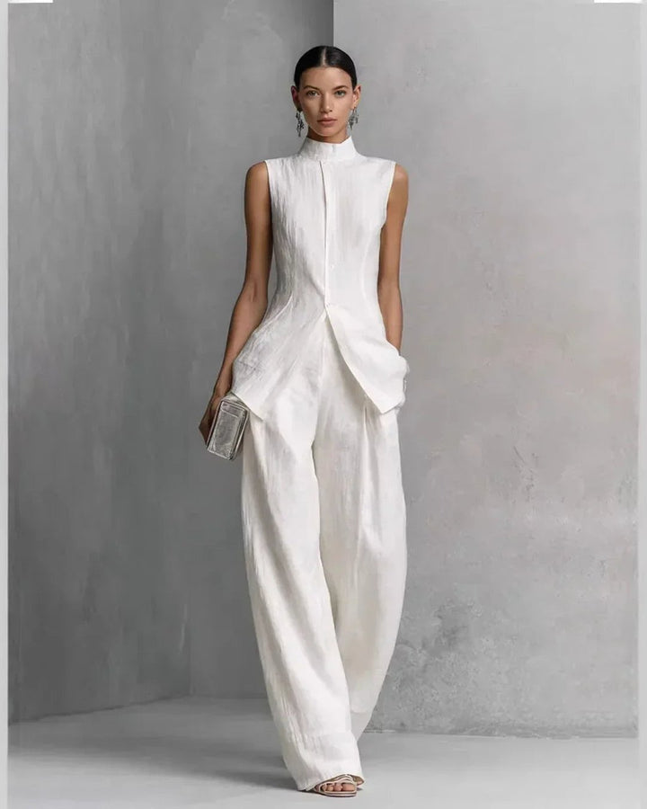 Womens Nerita Elegant Two-Piece Set in chic style for versatile wear