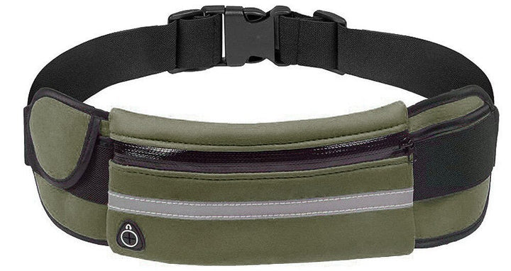Lightweight running gear pouch attached securely around the waist