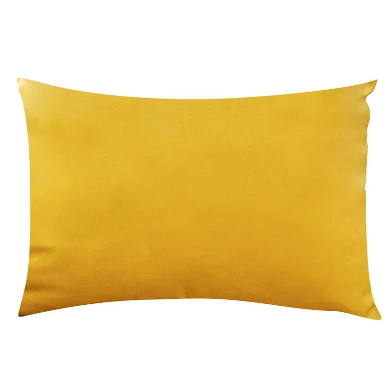 Classic velour pillow slip bringing warmth to home decoration