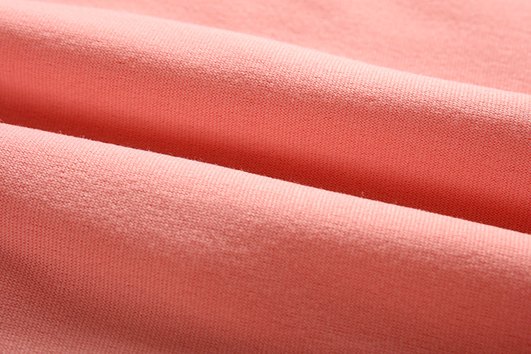 Close-up of ribbed cuff on long sleeve women's sweater