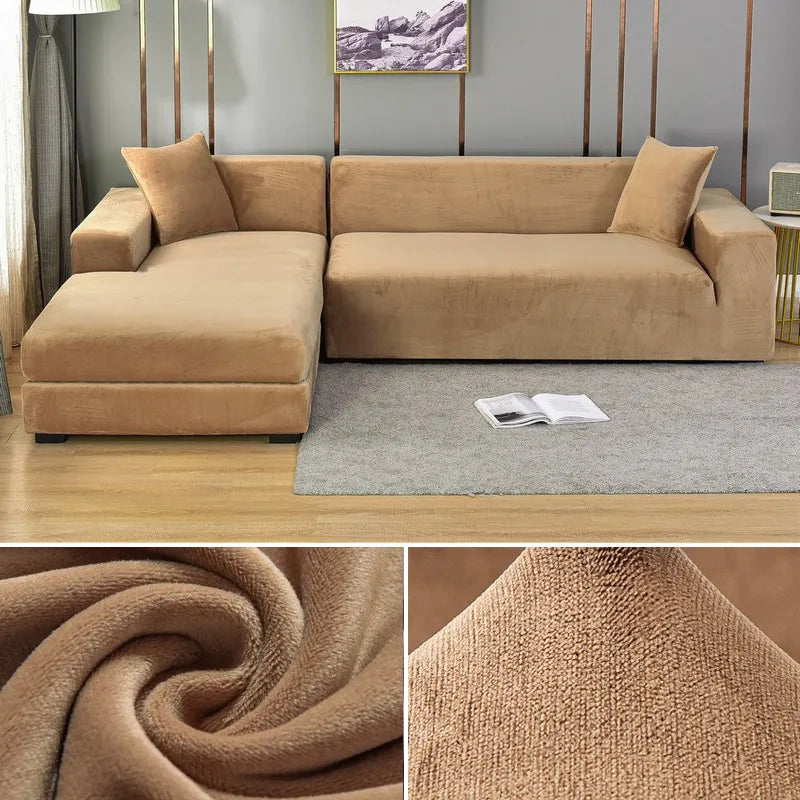 High quality elastic fabric of universal sofa cover stretched tightly