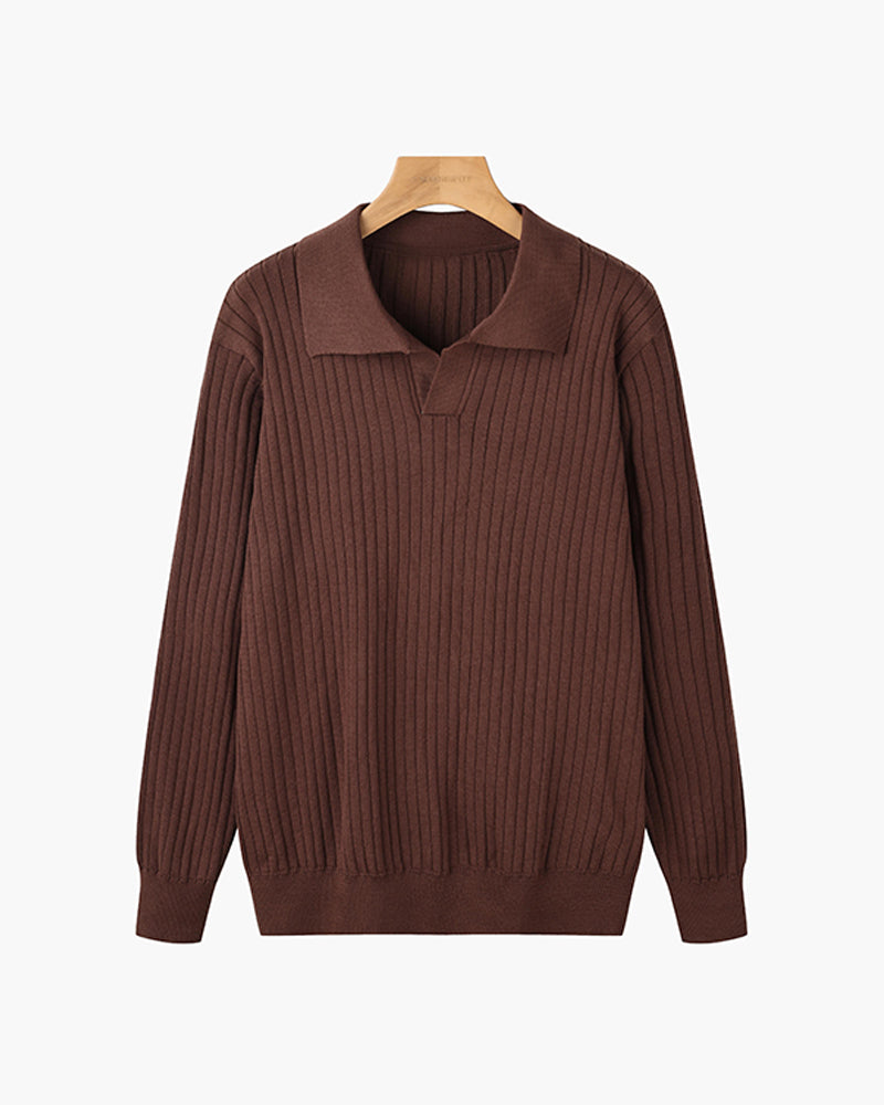 Rhettson | Men’s Knit Polo Sweater