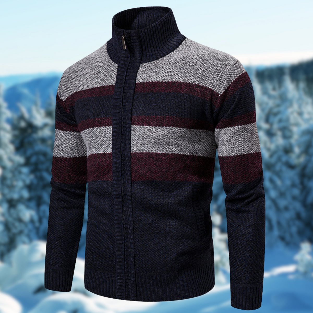 Coleman | Men’s Full-Zip Knit Sweater