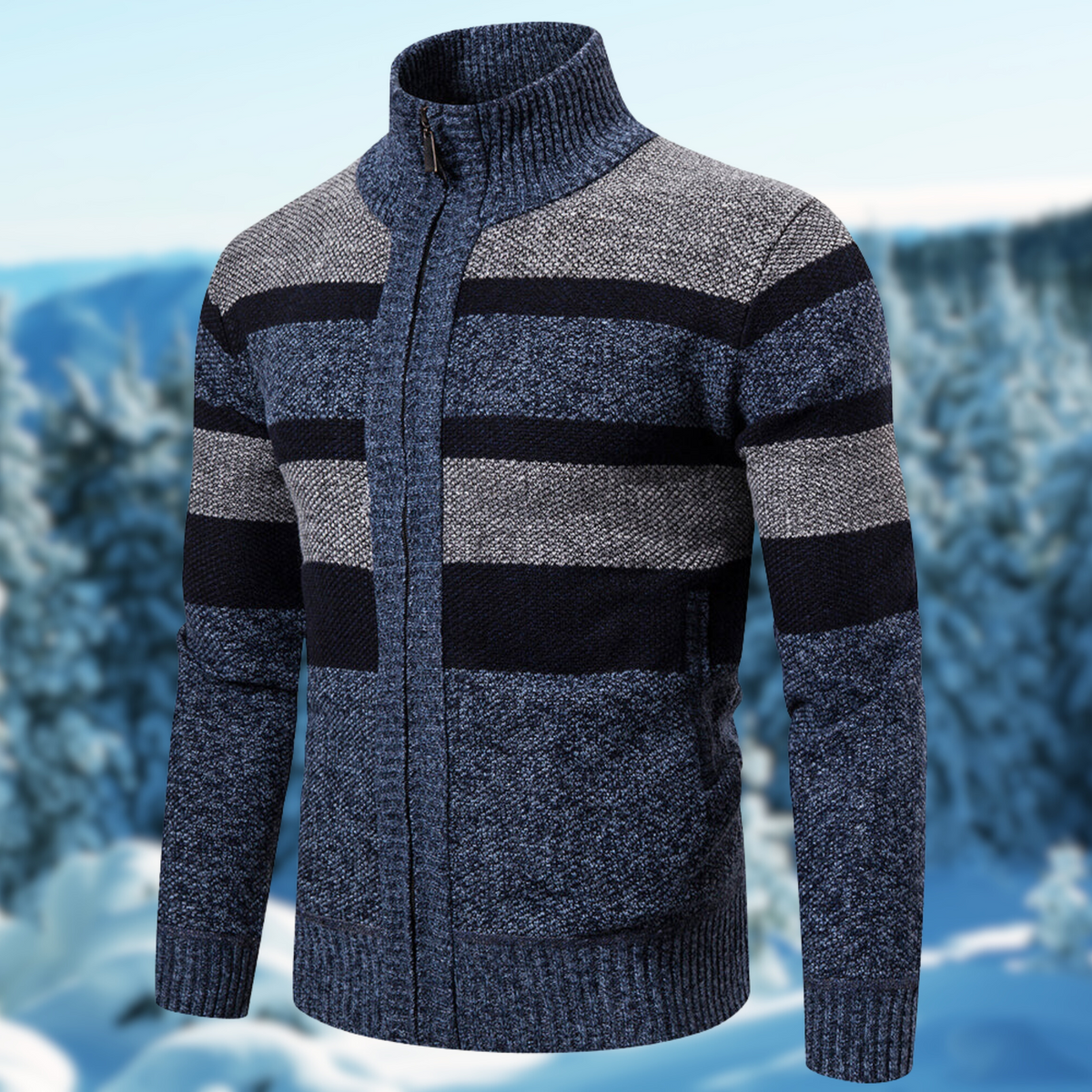 Coleman | Men’s Full-Zip Knit Sweater