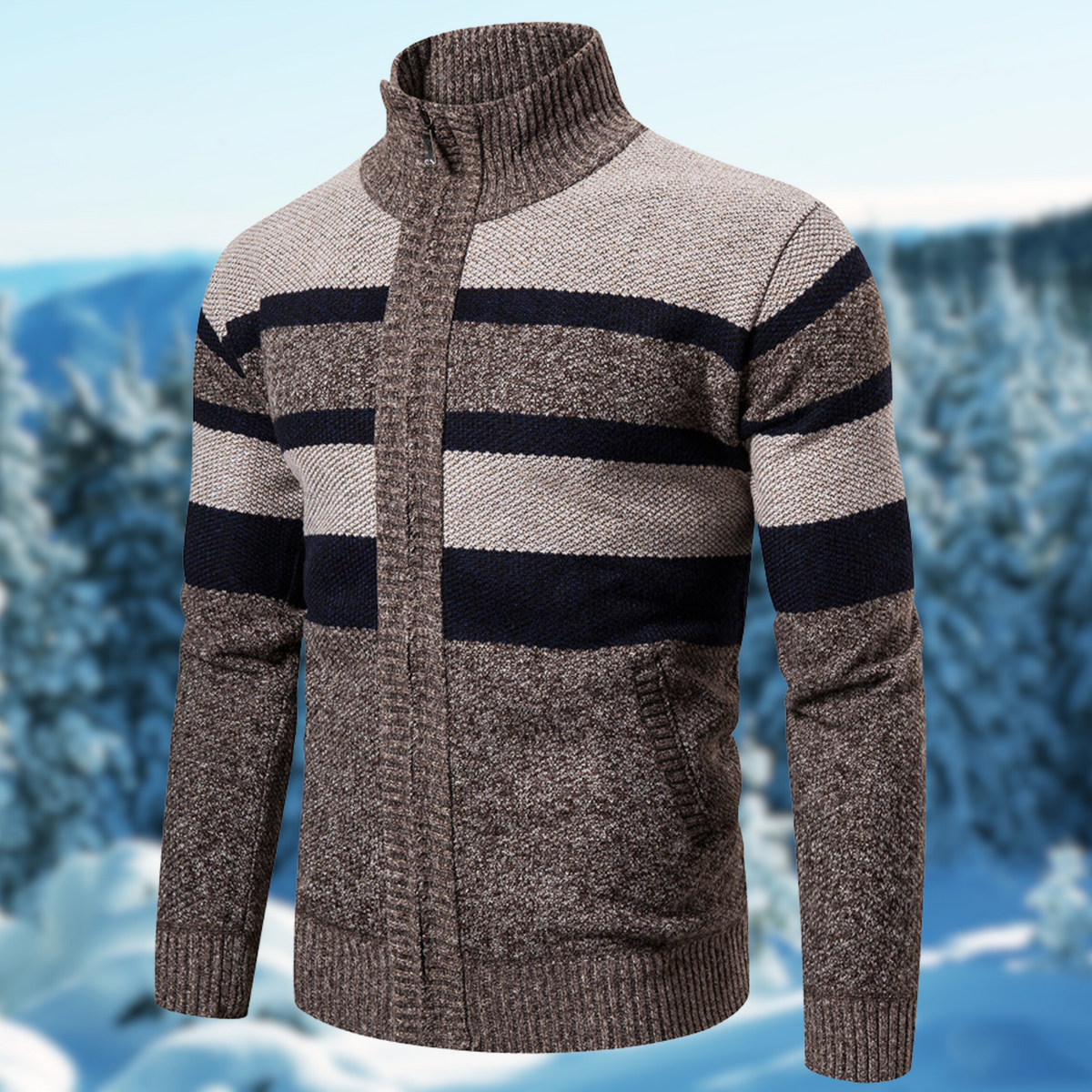 Coleman | Men’s Full-Zip Knit Sweater