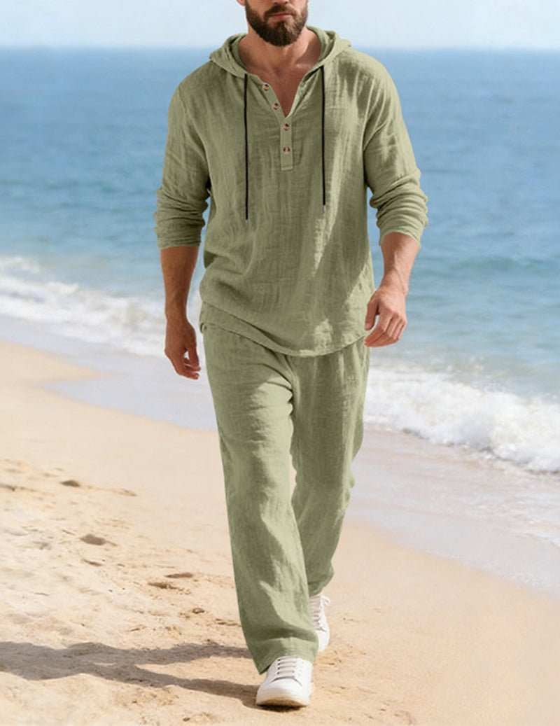 Marlon | Men’s Hooded Top and Trousers Set