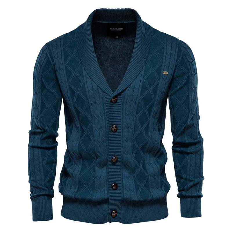 Hendrix | Men’s Cable Knit Cardigan