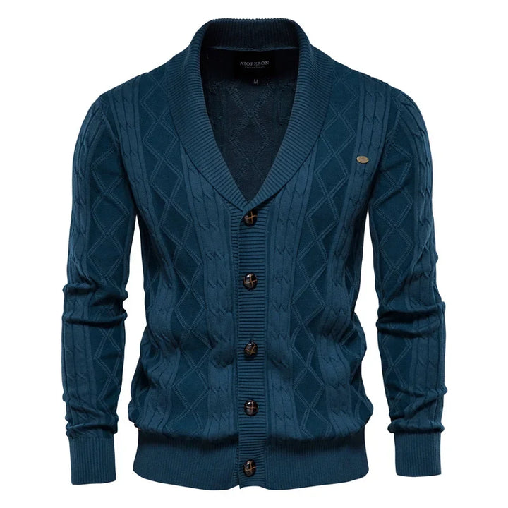 Hendrix | Men’s Cable Knit Cardigan