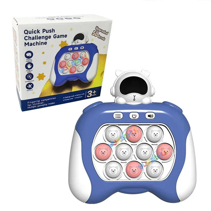 Unisex relaxation puzzle toy with durable plastic construction