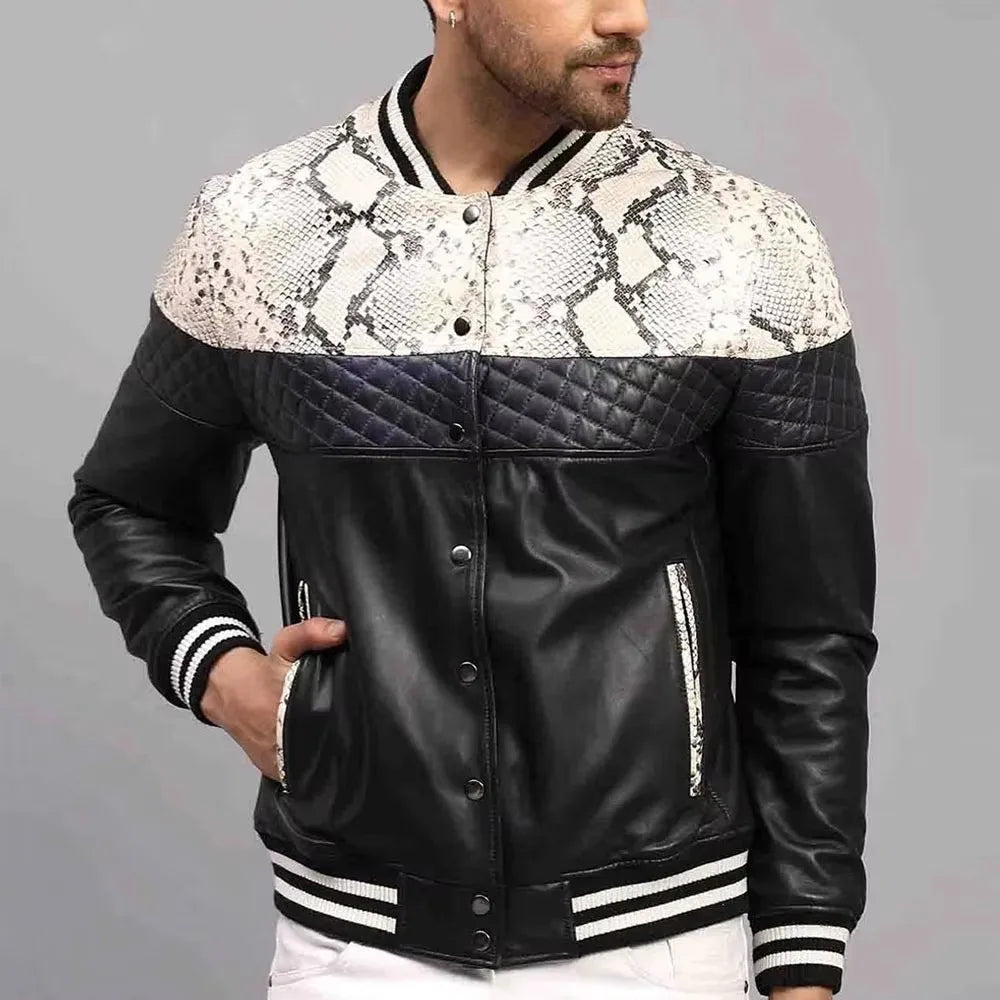 Colter | Men’s Stand-Collar Bomber Jacket