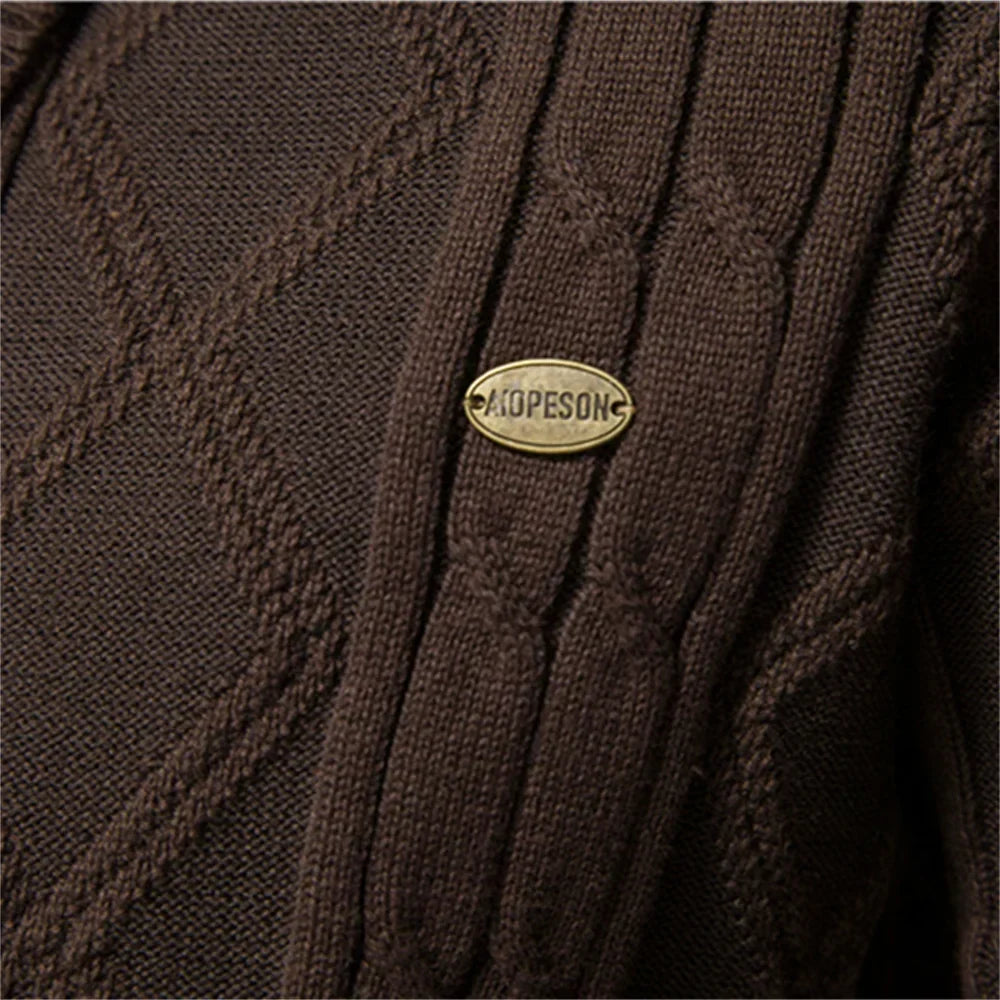 Hendrix | Men’s Cable Knit Cardigan