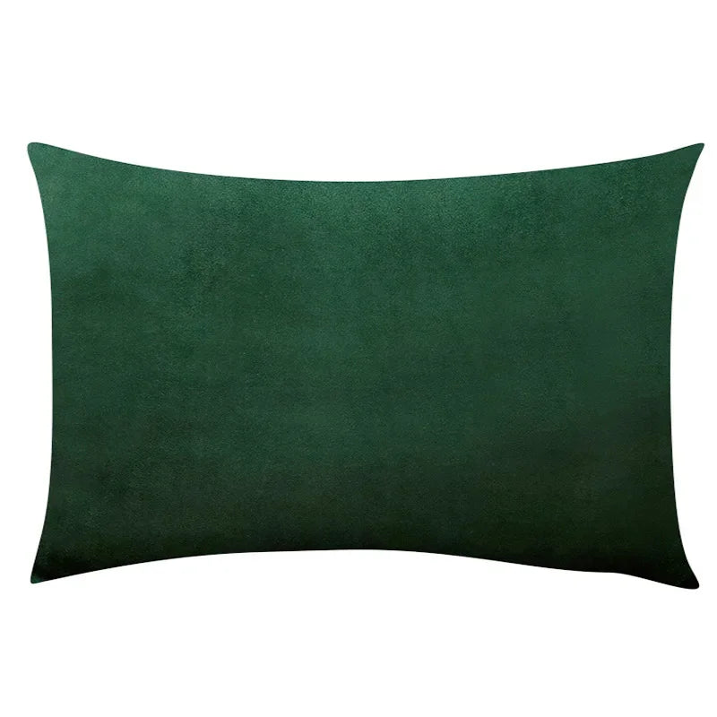 Elegantly textured velour pillow cover for chic sofa accessories