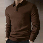 Wesley | Men’s Long Sleeve Polo Sweater