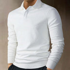 Wesley | Men’s Long Sleeve Polo Sweater