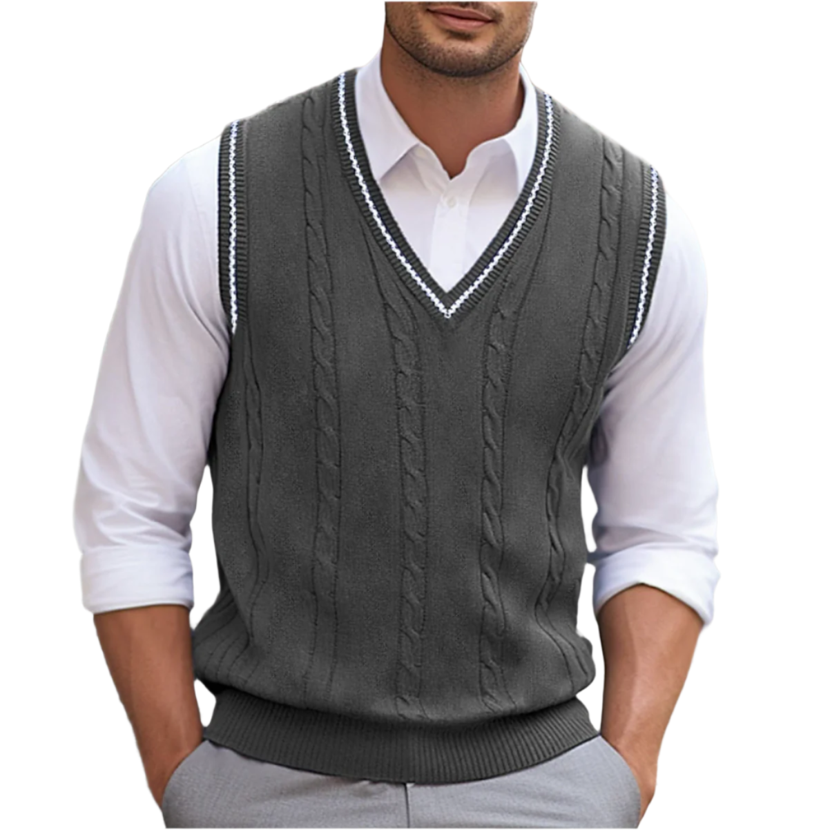 Langdon | Men’s Lightweight Knit Vest