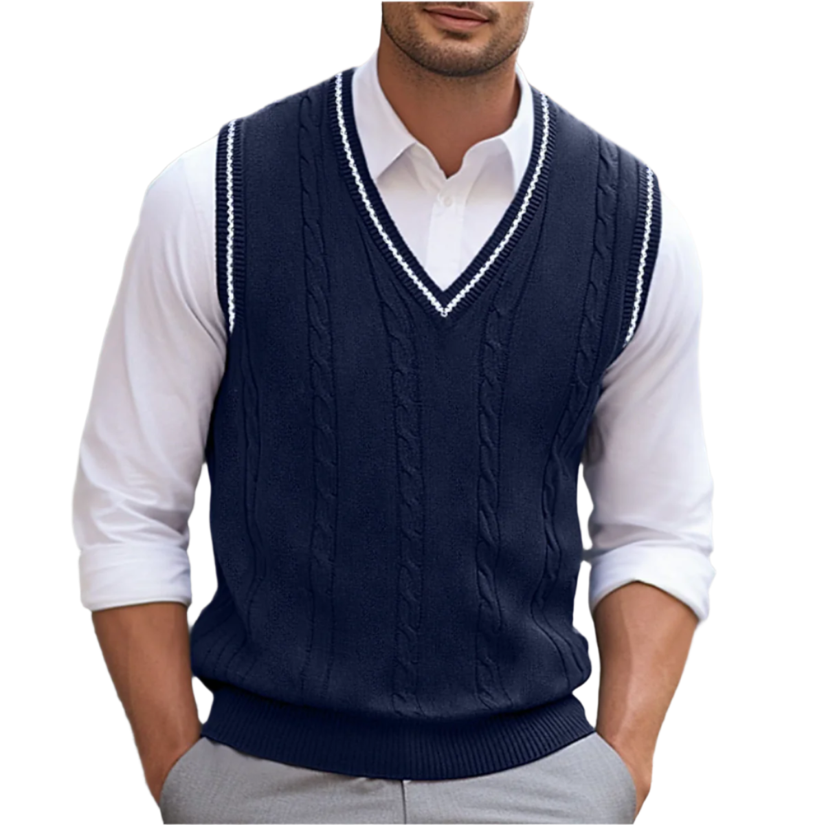 Langdon | Men’s Lightweight Knit Vest