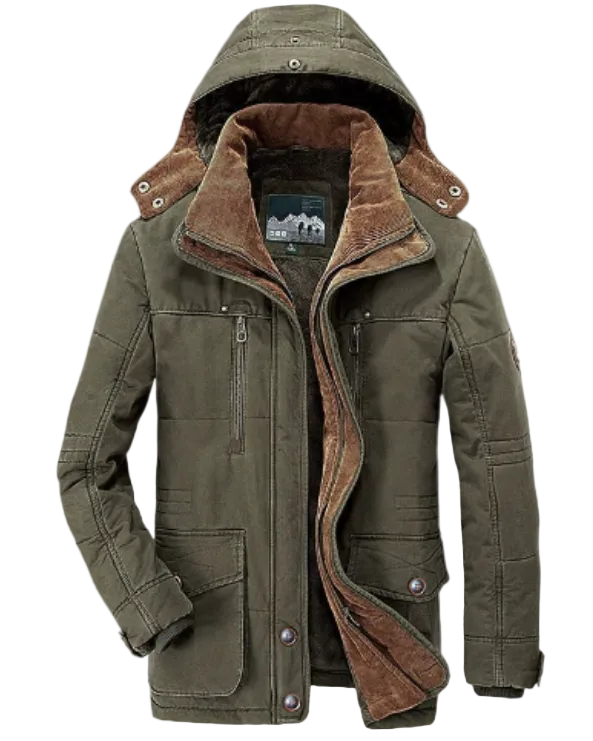 Branson | Men’s Hooded Utility Jacket