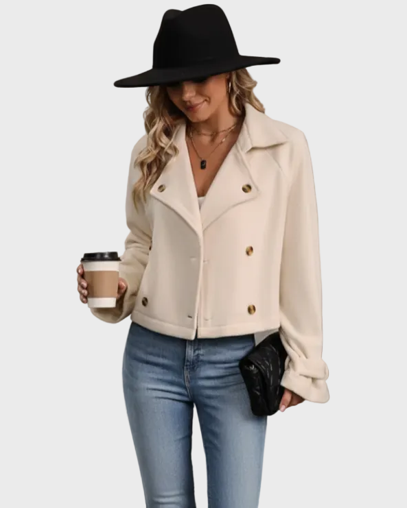 Isabeau | Women’s Vintage Cropped Blazer
