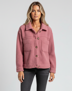 Elowyn | Women’s Button-Front Cropped Jacket
