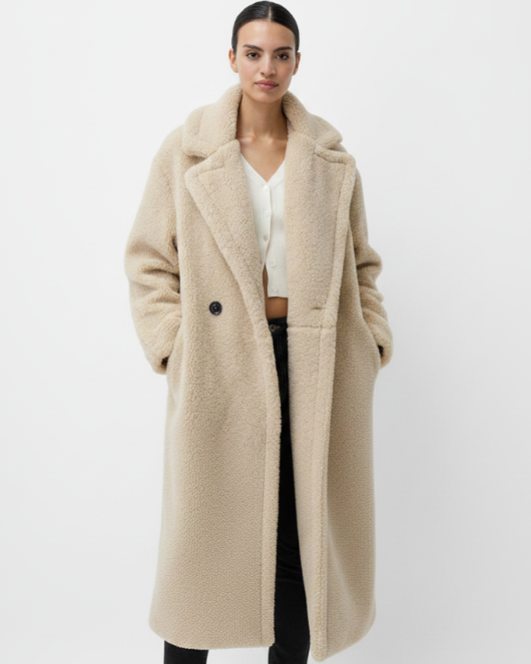 Emmeline | Women’s Oversized Teddy Coat