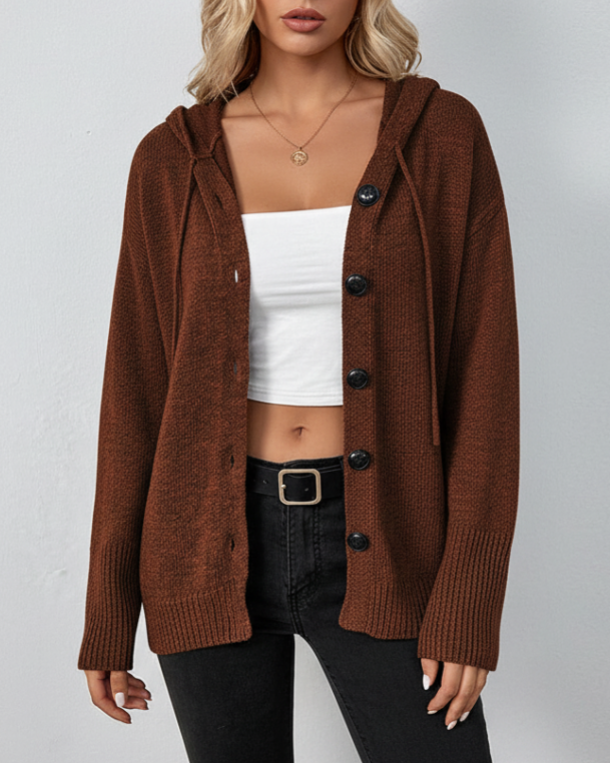 Sheila | Women’s Button-Front Knit Cardigan