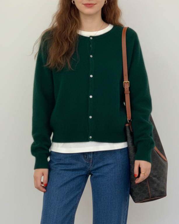 Wilma | Women’s V-Neck Knit Cardigan