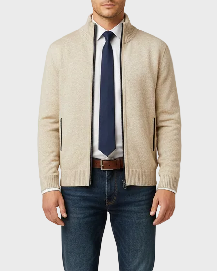 Trenton | Men’s Zip-Up Cardigan