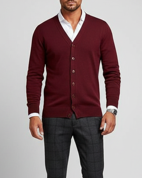 Keaton | Men’s Soft Knit Cardigan
