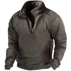 Xian | Men’s Quarter-Zip Winter Sweater