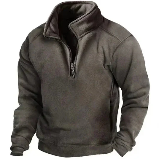 Xian | Men’s Quarter-Zip Winter Sweater