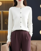Coralyn | Women’s Button Front Long Sleeve Cardigan