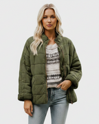 Imane | Women’s Quilted Zip Jacket