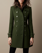 Marcella | Women’s Double Breasted Long Coat
