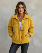 Sorella | Women’s Button Front Sherpa Jacket