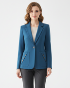 Aurevina | Women’s Tailored Button Blazer