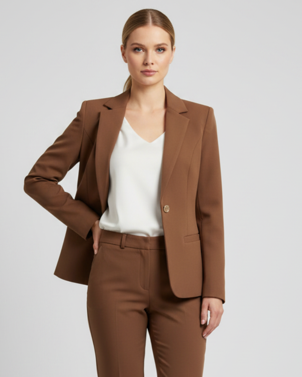 Phoebelle | Women’s Single Button Tailored Blazer