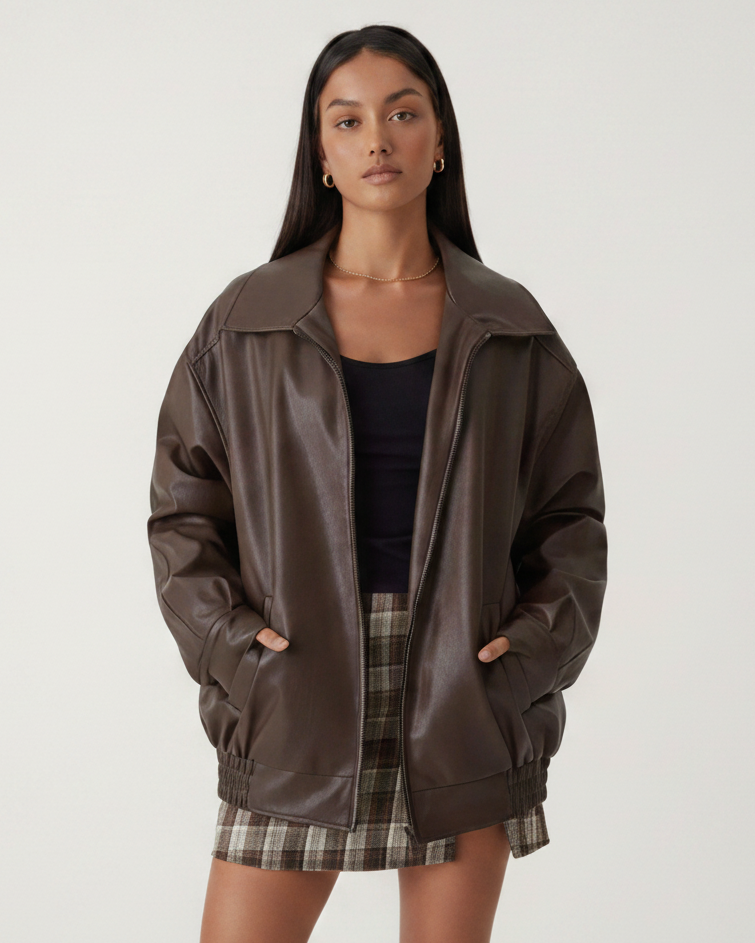 Primmy | Women’s Oversized Bomber Jacket