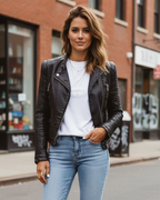 Daenerys | Women’s Jacket with Ribbed Sleeves