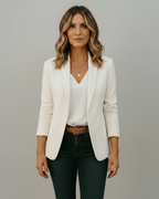 Thereese | Women’s Fitted Open Front Blazer Jacket