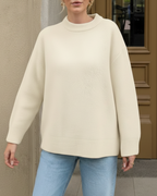 Aubrey | Women’s Oversized Mock Neck Sweater